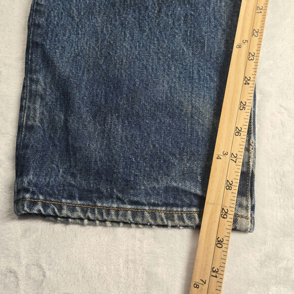 Levi's 501 XX Men's Button Fly 40x30 Blue Jeans Red Tag Mexico Distressed VTG - Picture 7 of 14
